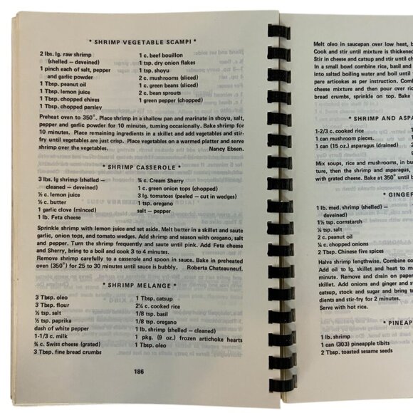 We The Women Of Hawaii Cookbook Spiral Bound Vintage 1980s Recipes - Picture 7 of 9